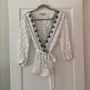 Loft wrap top Size S